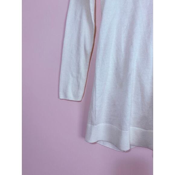 Vimmia Shavasana Reversible Criss Cross Back Sweater Size Large in White - Picture 4 of 5